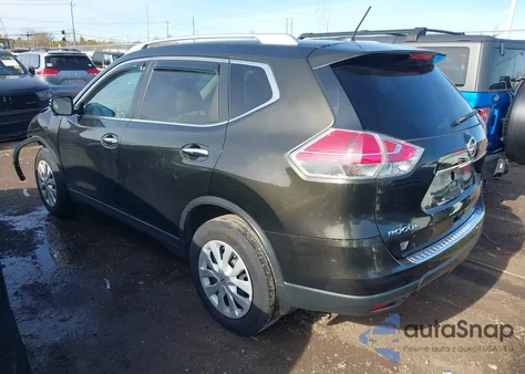 2016 Nissan Rogue Sv from USA, damaged, VIN KNMAT2MV1GP693031